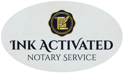 Ink Activated Notary Service